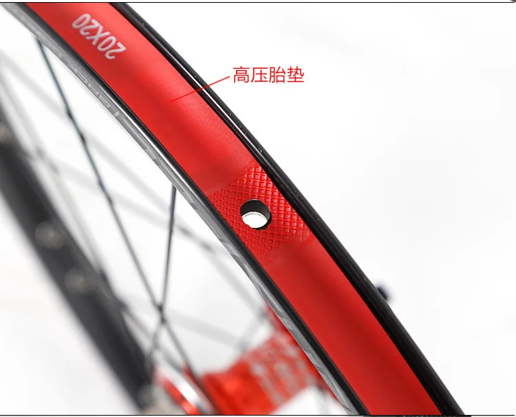 Excellent Bicycle wheelset mtb aluminum alloy folding road mountain bike wheel set 4 bearing 24 hole 20 inch disc brake bike parts 7 Excellent Bicycle wheelset mtb aluminum alloy folding road mountain bike wheel set 4 bearing 24 hole 20 inch disc brake bike parts 7