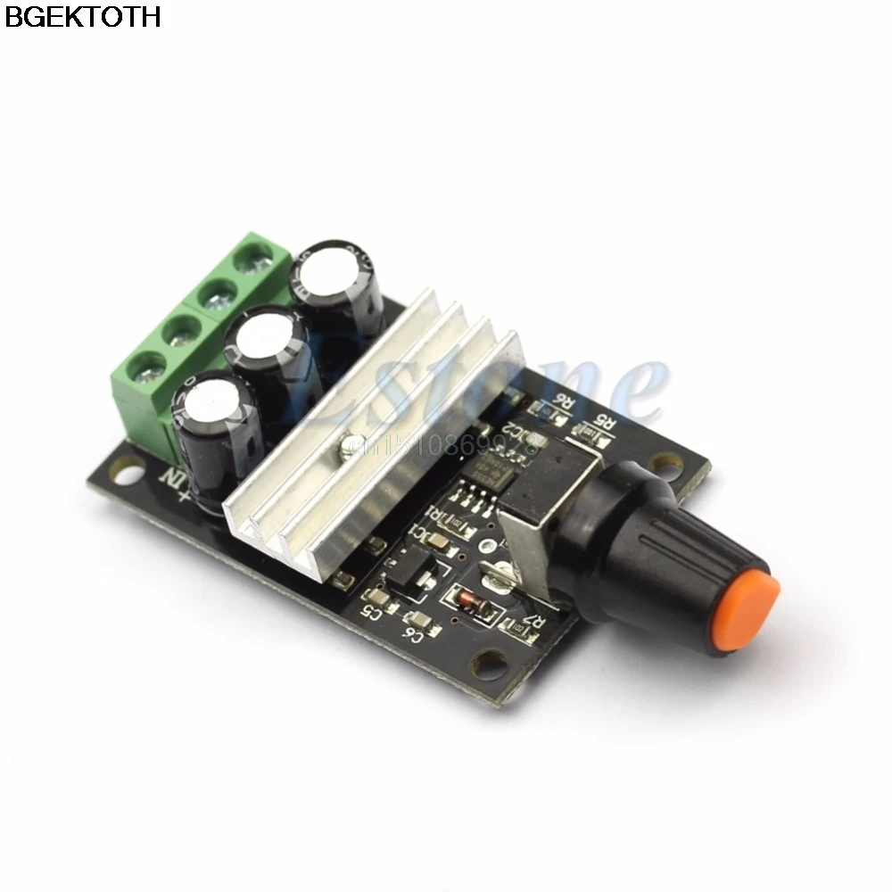 

1pc PWM DC 6V 12V 24V 28V 3A Motor Speed Control Switch Controller New