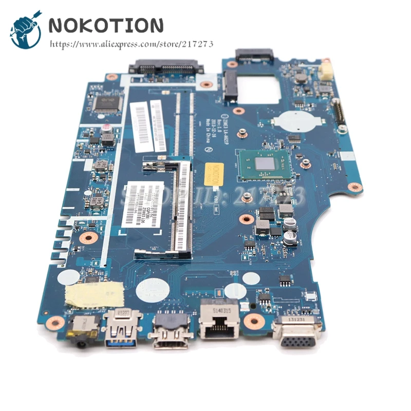 NOKOTION Z5WE3 LA-A621P NBY4711002 PC основная плата для acer Aspire E1-510 E1-510-2500 Материнская плата ноутбука логическая плата N2820 процессор