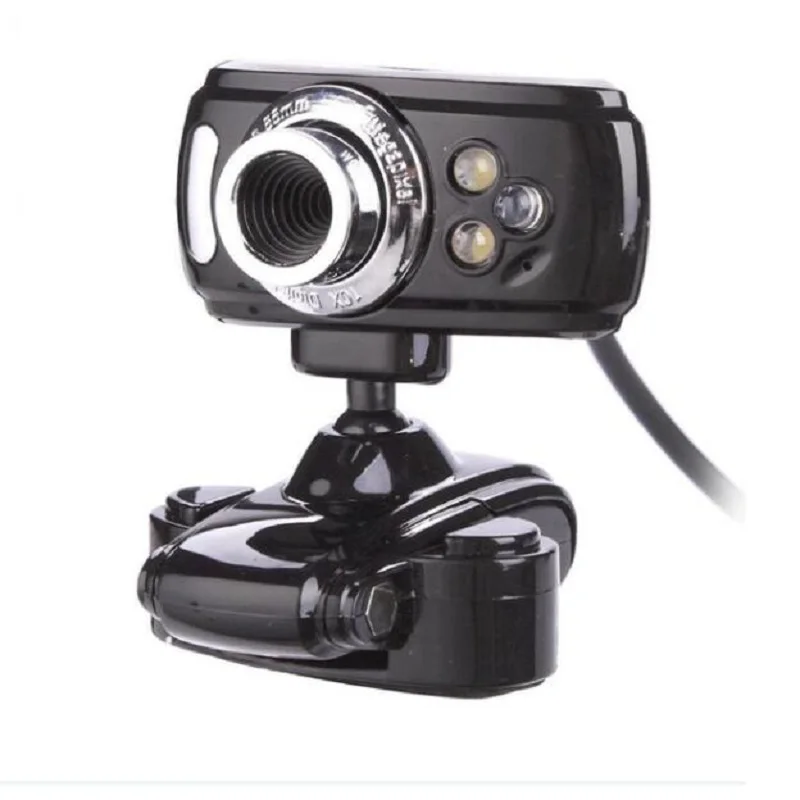 

Fanshu Full HD 1080P USB 50.0M Webcam Video Computer Camera with Microphone 3 LED for PC Laptop Skype