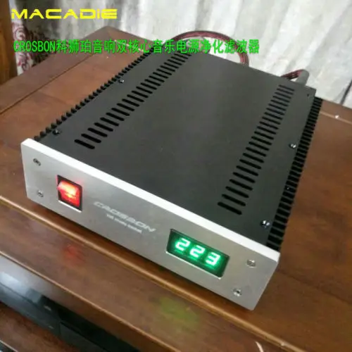 

hifi Dual Independent Audio Power Filter Purifier Sound System Power Supply New