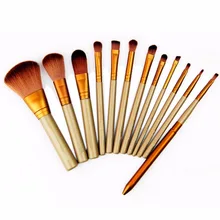 12 Pcs Beauty Essential Makeup Brushes Set Maquiagem Cosmetic Make Up Set Eyeshadow Accessories Tools Kit Fashion Style