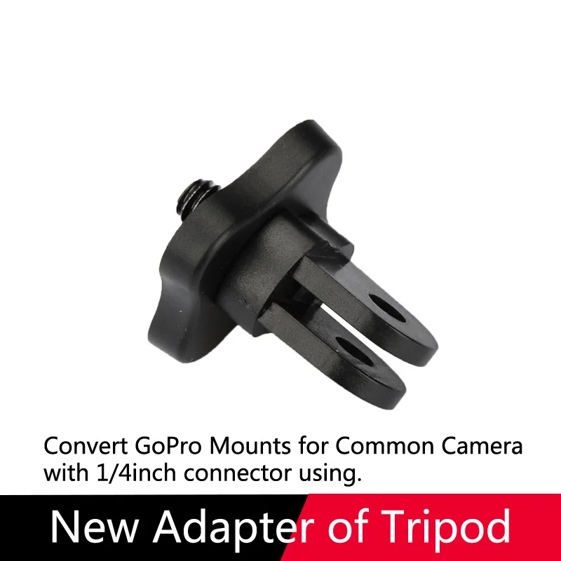 

KingMa Accessories New Adapter Of Tripod Convert for GoPro Mounts For Common Camera With 1/4inch Connector Using For Hero 4/3+