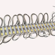 200 шт. светодиодный модуль 2835 SMD DC 12V 2 светодиодный s подсветка Водонепроницаемая IP65 светодиодная вывеска красный зеленый синий желтый белый