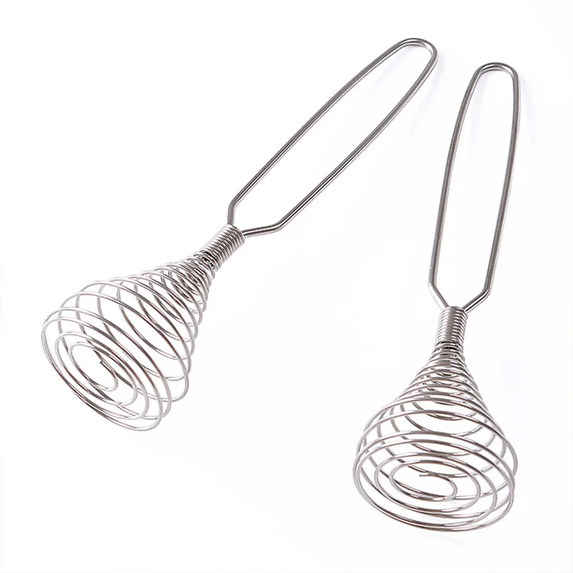 Buy 1 Pc Spring Coil Wire Whisk Manual Stainless Steel