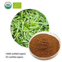 USDA и EC Сертифицированный Органический зеленый чай экстракт 10:1 чай полифенолы зеленого чая экстракт 10:1