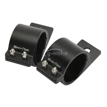

2X 66-71mm Bullbar Nudge Bar Mounting Bracket Clamp LED Work Light Spot Fog Lamp
