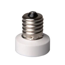 E17 до 12 светильник адаптер E17 к E12 США Свеча лампа держатель конвертер, CE Rohs, установить E12 канделябр в E17 светильник разъем