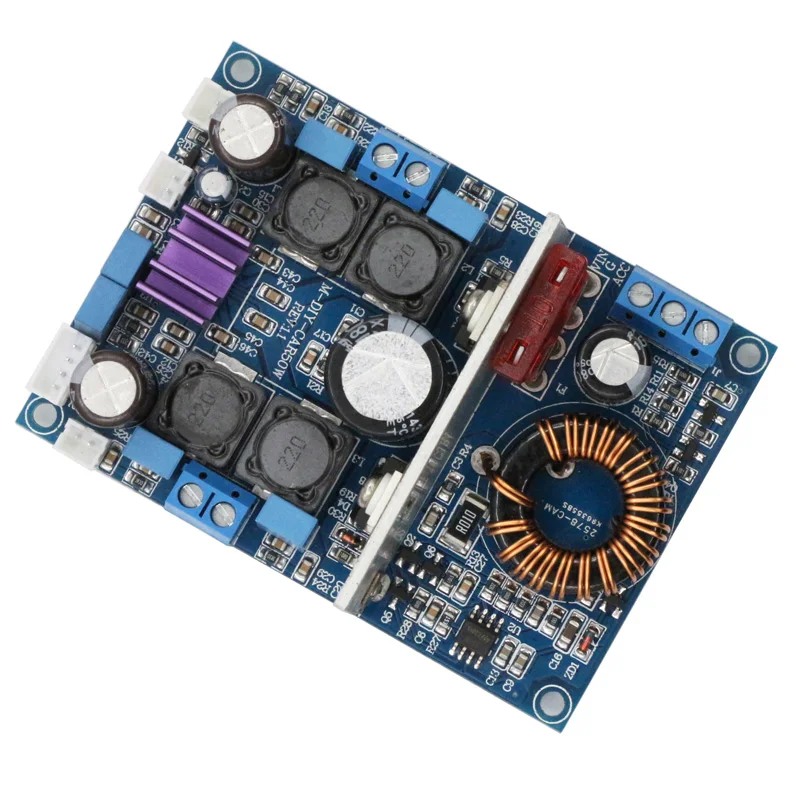 DC 12V 50W * 2 TPA3116 D2 двухканальный цифровой усилитель мощности аудио плата для