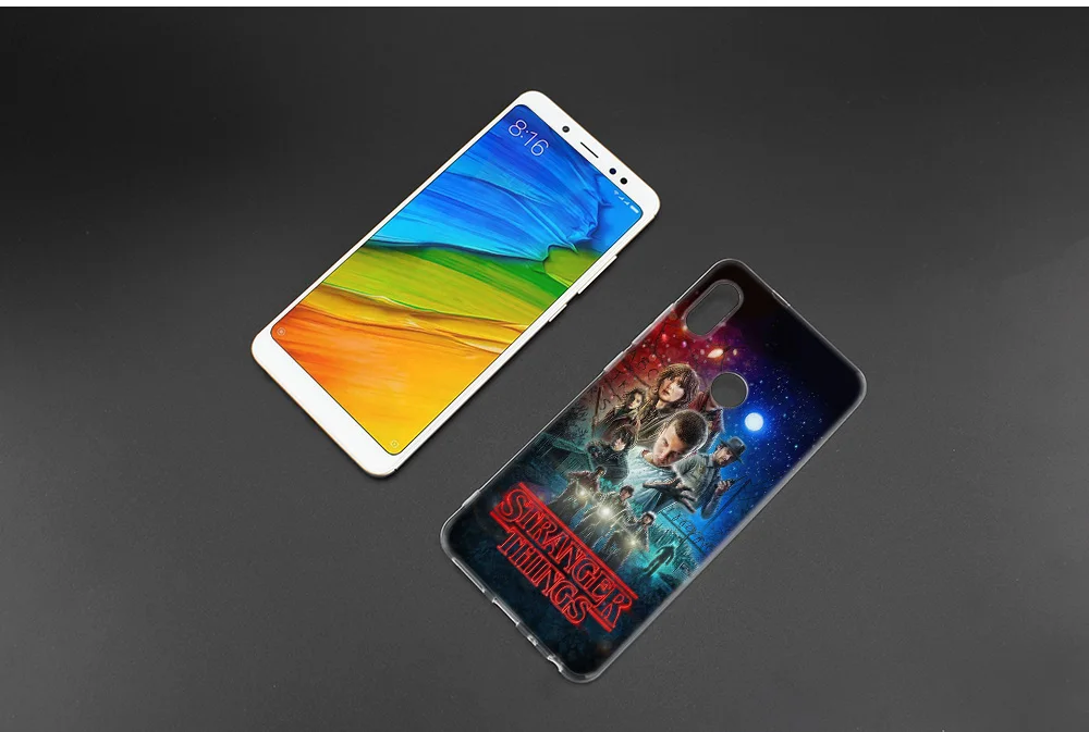 KMUYSL странные вещи плакат ТПУ чистый мягкий чехол для Xiaomi 8 Redmi 6A 6 Note 5 4X4 A1 S2 Plus Pro