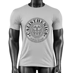 2018 Новая брендовая одежда тренажерные залы плотно футболку Для мужчин s Фитнес футболка Homme тренажерные залы футболка Для мужчин Фитнес