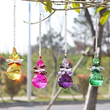 H& D Висячие хрустальные ангелы Suncatcher Радуга производитель ангел-хранитель украшение для декор домашнего окна