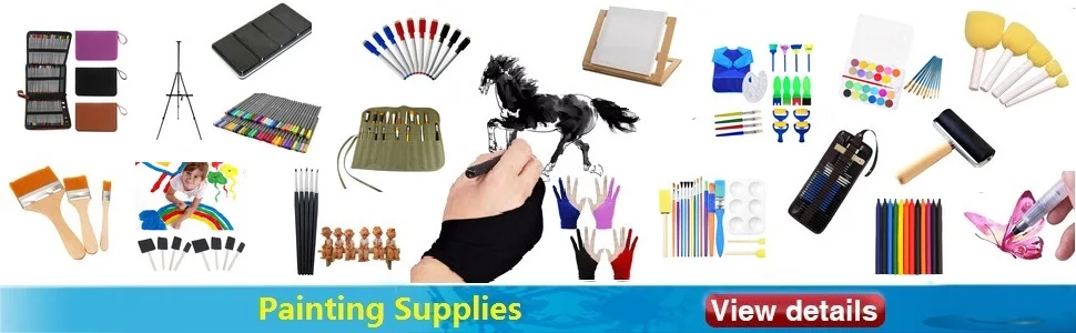 kit lápis colorido aquarelas para crianças estudante