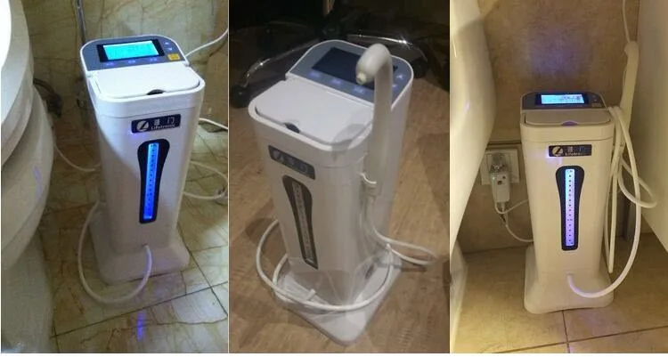 Dispositivo de Irrigação do Cólon Cólon Cólon Limpeza Limpador de Cólon Enema Casa Kits 2l Tanque de Água com Aquecedor de Design Portátil 5 Beleza e saúde
