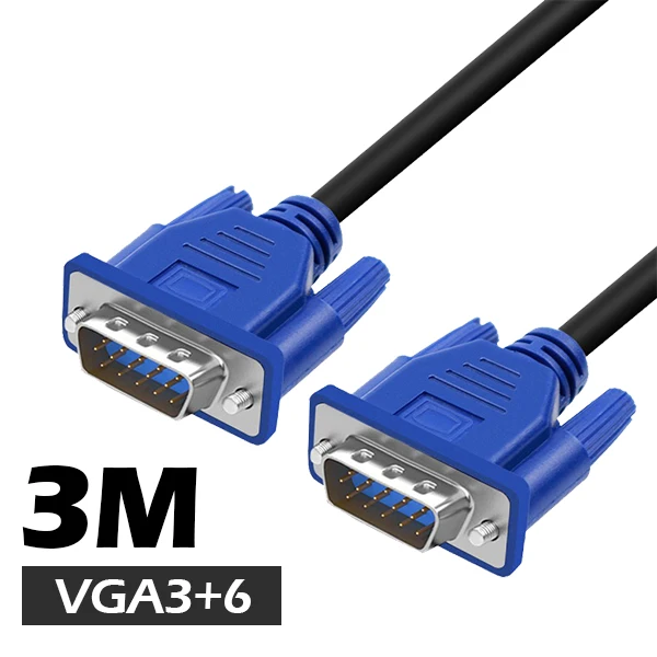 AUN Высокоскоростной HDMI кабель позолоченный 1,4 версия двойной магнит кольцо, поддержка 3D, 1080 P для ТВ, HD монитор, проектор