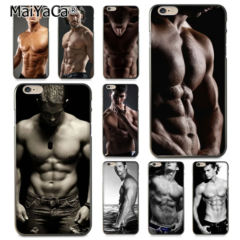 

MaiYaCa body male muscle man phone case for iphone 11 Pro XR XS Max 8 7 6 6S Plus X 5 5S SE