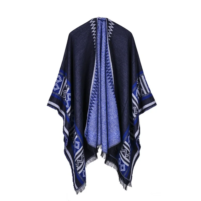 Fashion Winter Poncho Scarf - 6 Colors