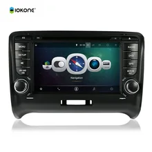 7″ Android Quad core HD mirror link Car DVD Radio Player Stereo For Audi TT 2006-2011 with IOKONE rotating UI WIFI GPS 3G CANBUS