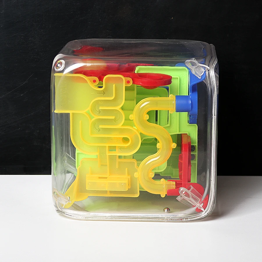 3D головоломка шар Волшебный Perplexus Интерактивная квадратная игра Лабиринт с 72 вызовами вызов IQ баланс развивающие игрушки