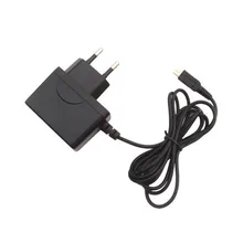 ЕС домашнее настенное зарядное устройство с адаптером переменного тока Кабель питания Шнур для nintendo NDSiLL/XL