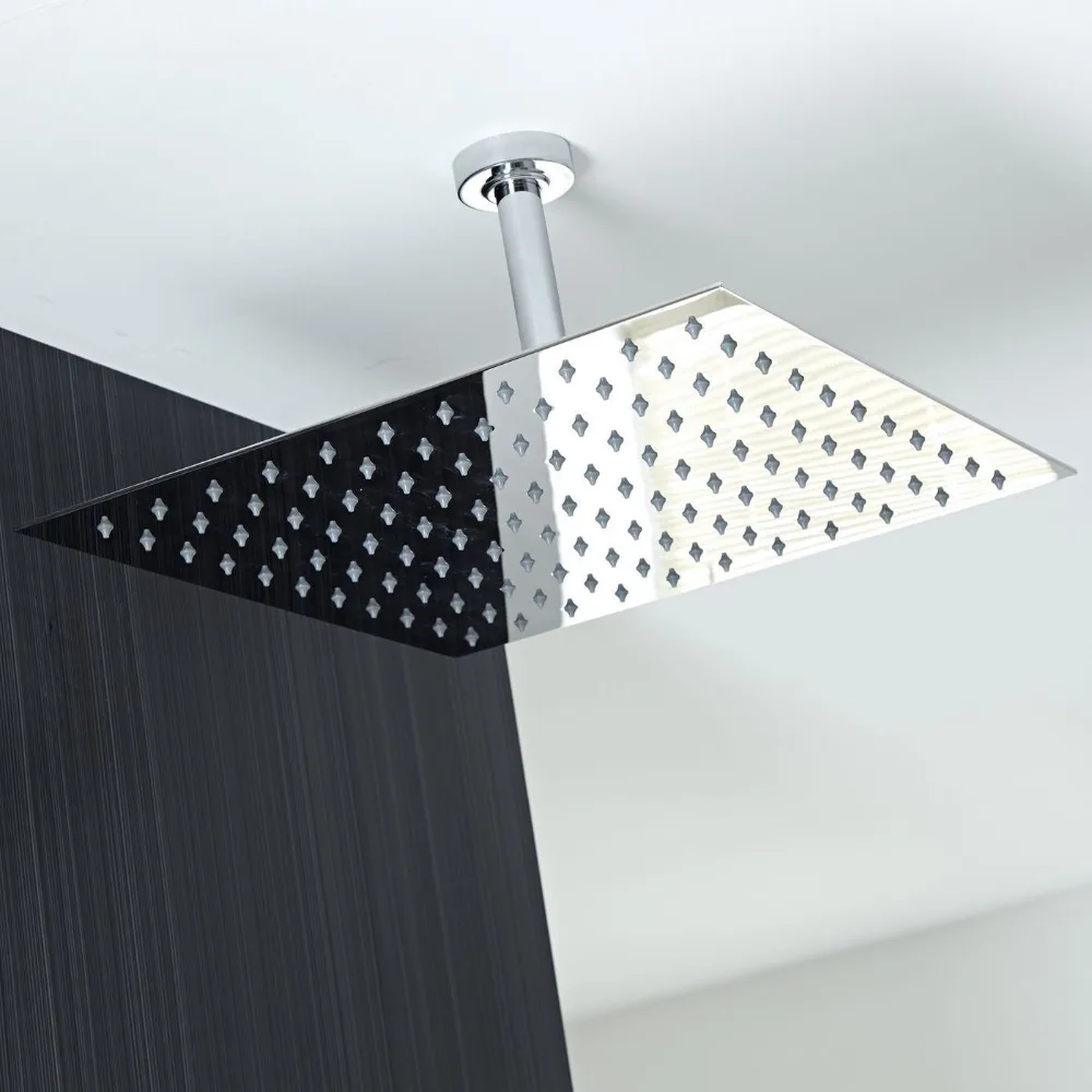 Wholesale And Retail 40cm * 40cm Rainfall Shower Head 16 Inch Ceiling Rain Shower Rain Shower Head 16 Inch 5