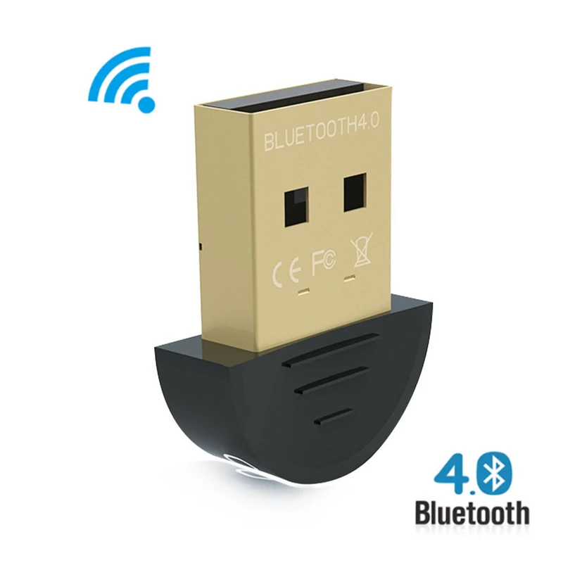 Мини USB Bluetooth адаптер V4.0 CSR двухрежимный беспроводной Bluetooth V 4,0 ключ Музыкальный звуковой приемник для Windows 10, 8, 7, Vista XP