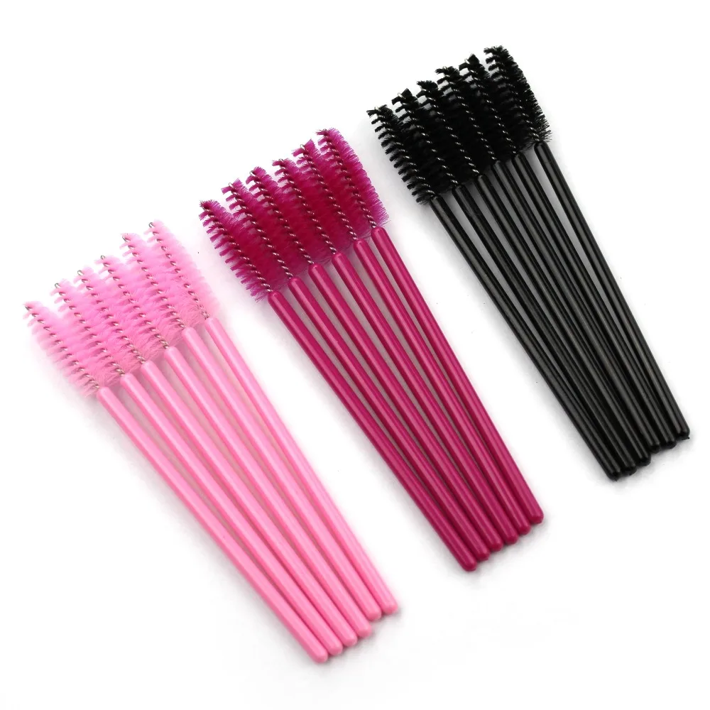 

Dibos 50Pcs Eyelash brushes Makeup Disposable Mascara Wands ApplicatorCosmetic Brush Makeup Tools brushes for eyelashes