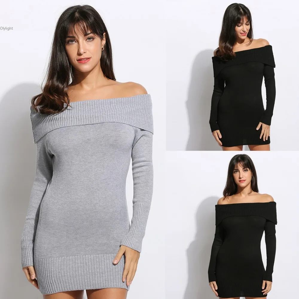 2017 Fashion Spring Women Sweater Dress Sleeveless Bodycon Pullover