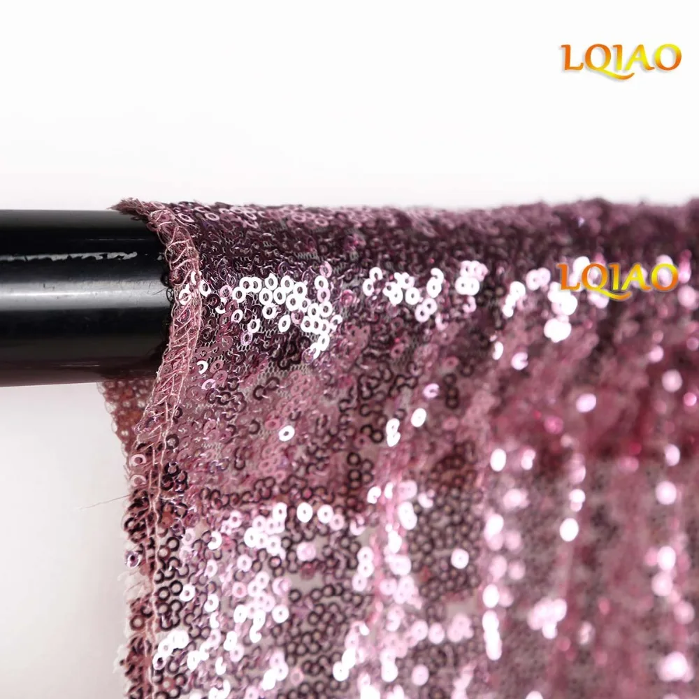 Pink Gold sequin backdrop-002