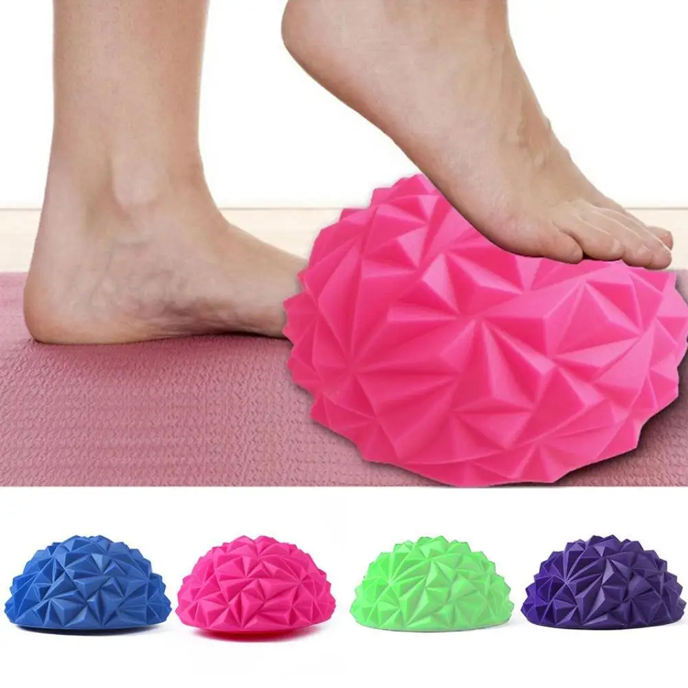 

16*8cm foot message ball PVC Soles Hedgehog Sensory Training Grip the Ball Portable Physiotherapy Ball healthy care
