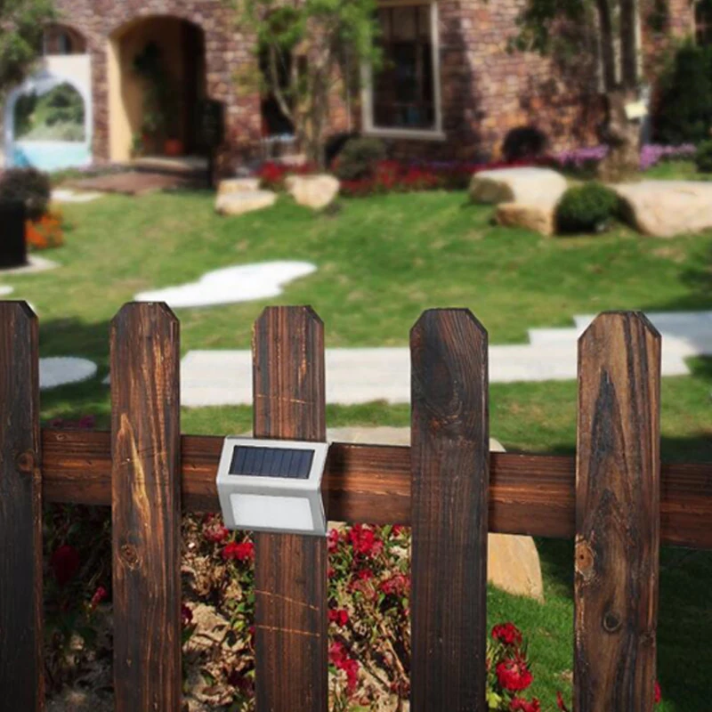 LED Solar Lamp Outdoor Waterproof Led solar Light Bulb Security Wall Light Solar Lamp for Garden Decoration Fence Yard Lamp (4)