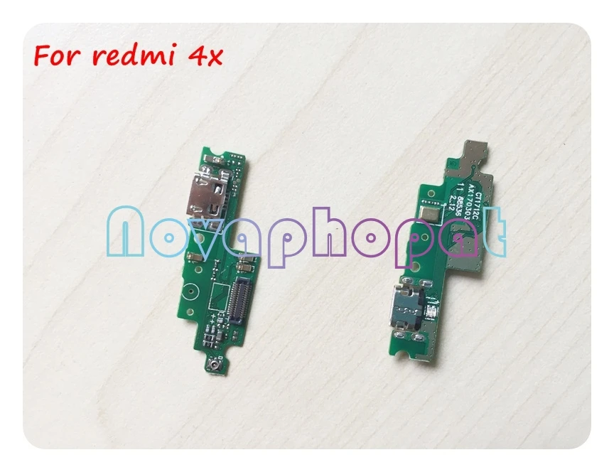 Зарядный шлейф Novaphopat для Xiaomi Redmi 4X разъем Micro USB док-порт гибкий кабель замена