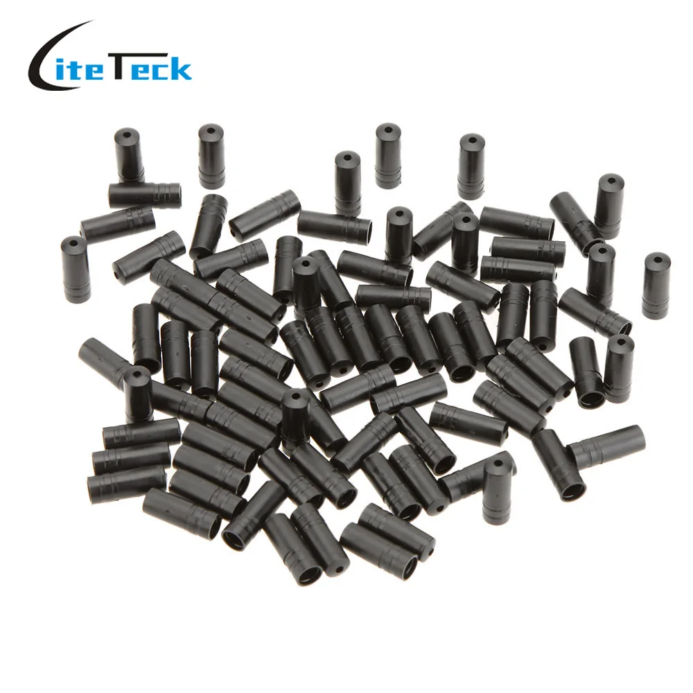 100Pcs Plastic MTB Bicycle Bike Derailleur Shifter Cable End Tip Caps