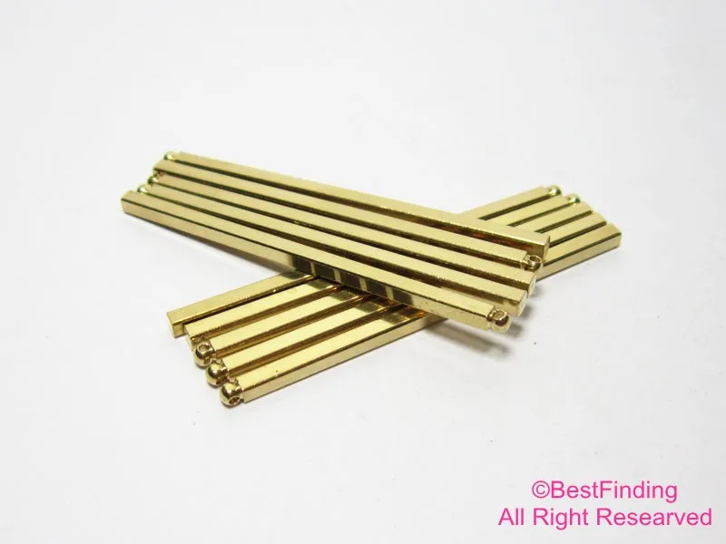 Круглые латунные соединители R571, 20 шт, 42x1 мм | Украшения и ...