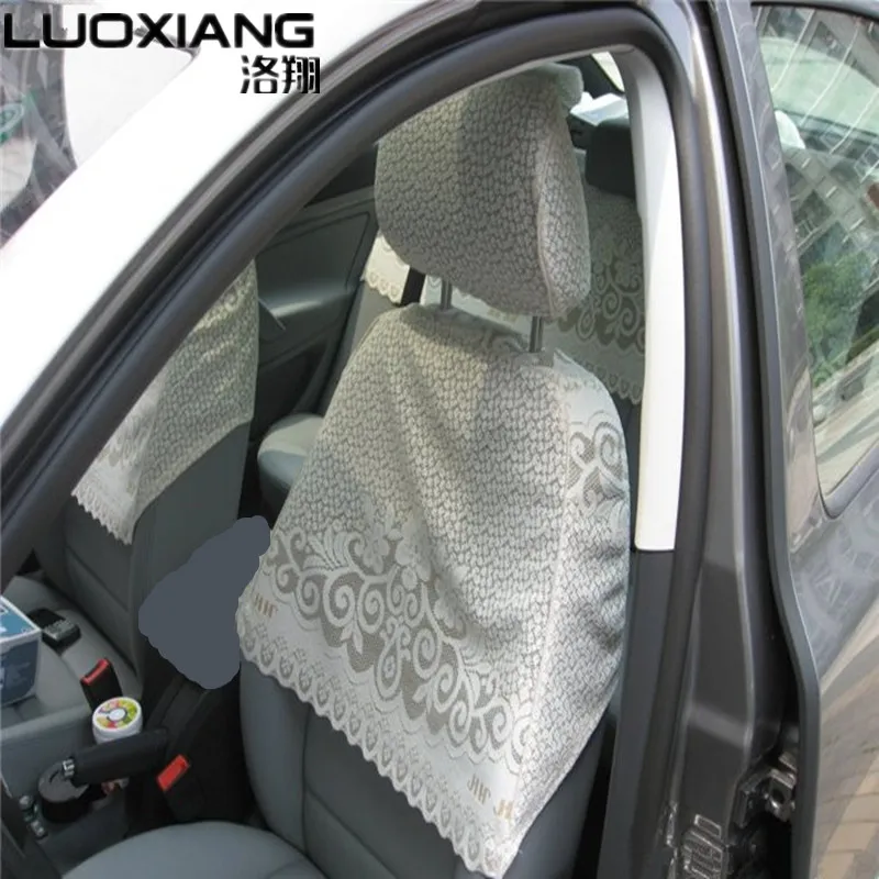 

Half Lei mesh seat cover Lace car seat clothes four seasons use for Octavia car care 8pieces/set