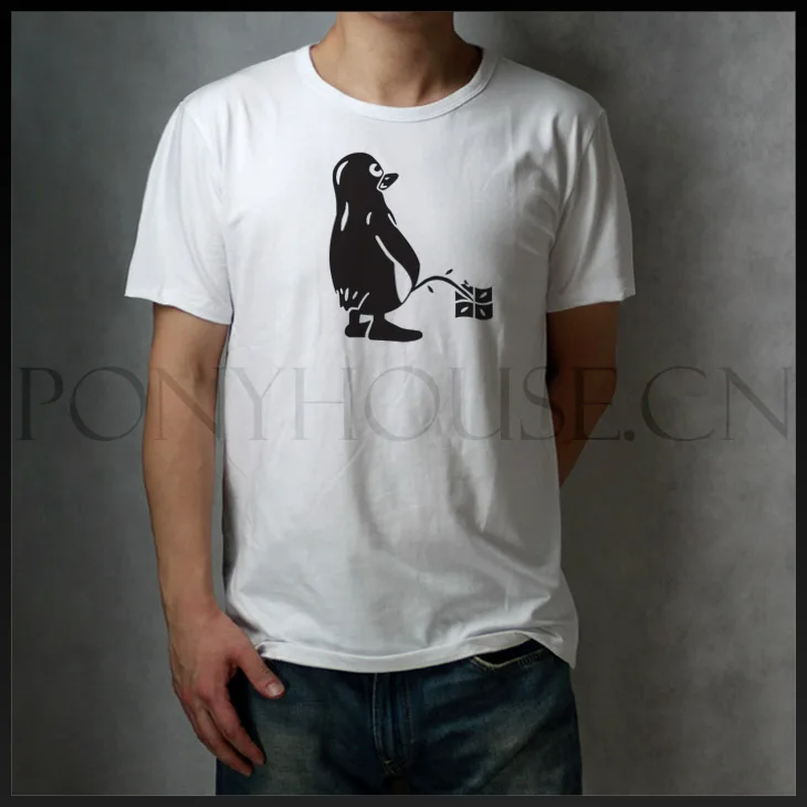 penguin tee shirt mens