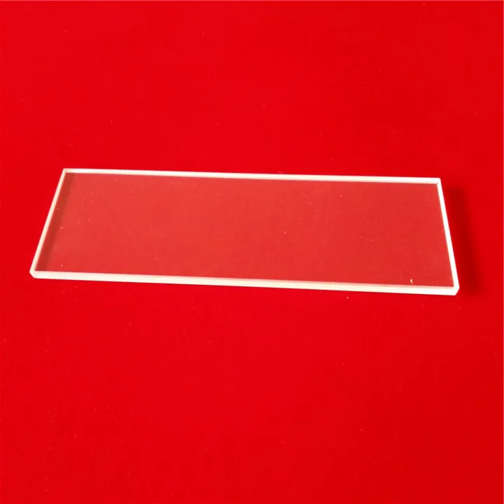 Hot selling clear quartz glass plate 150*100*3mm quartz windows on