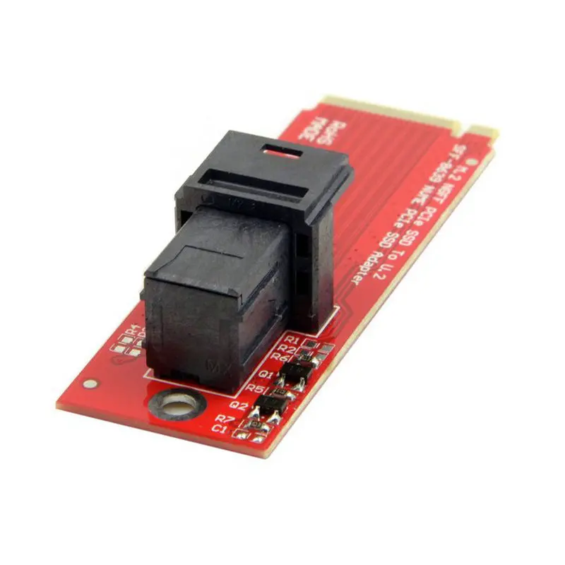 ФОТО U.2 U2 Kit SFF-8639 NVME PCIe SSD Adapter for Mainboard Intel SSD 750 p3600 p3700 M.2 SFF-8643 Mini SAS HD