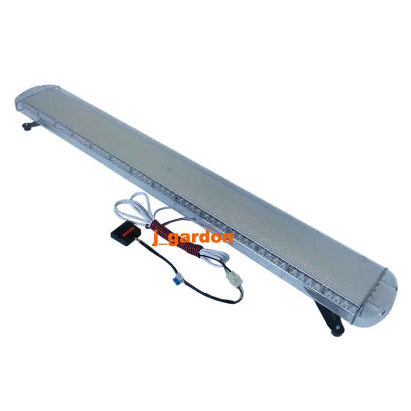 

VSLED 12V-24V Universal 63"Inch 120 LED Long Row Car Light Emergency Warning light Recovery Rescue Flashing Amber/White LightBar