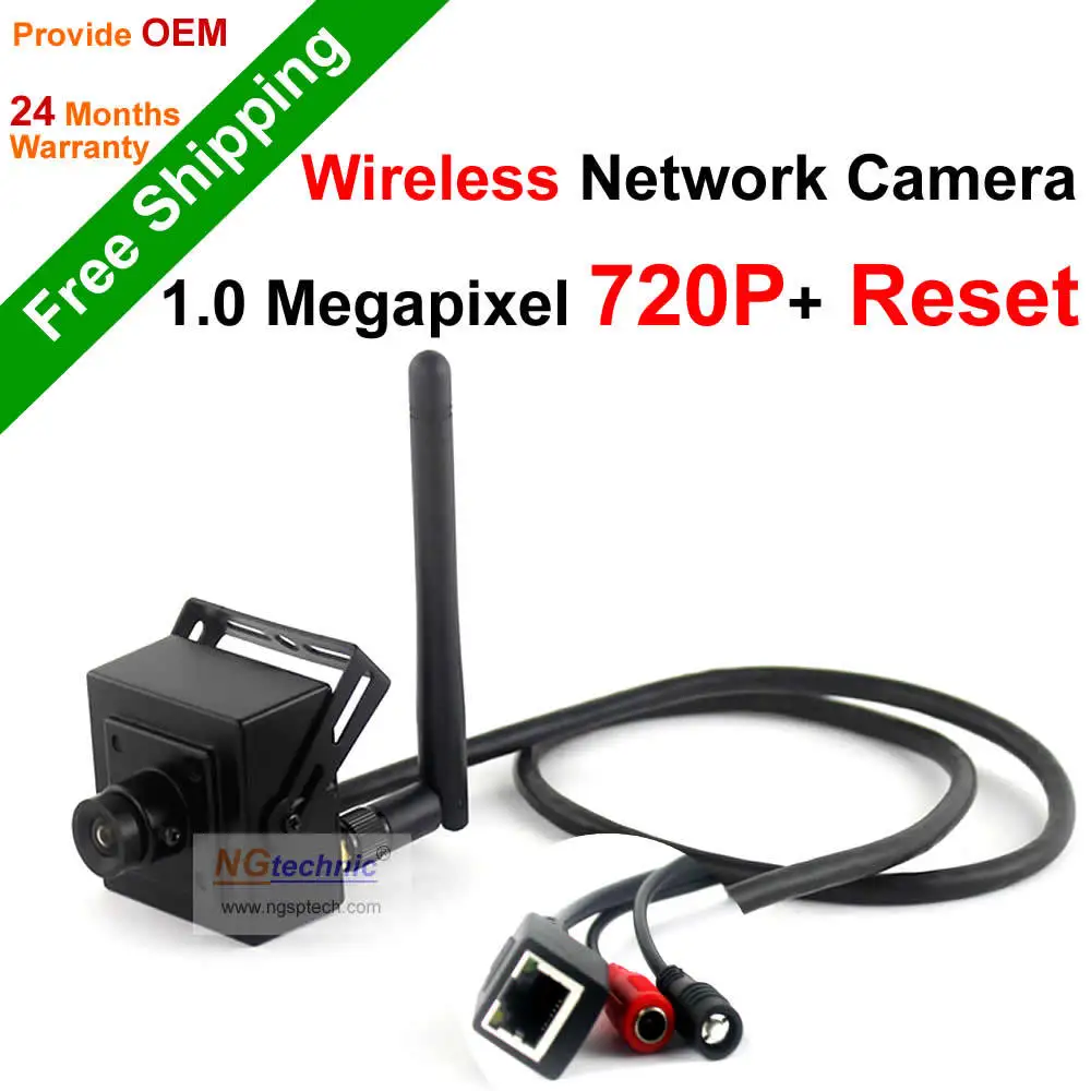  DONPHIA Wireless Onvif 720P HD 1.0MP Mini wifi IP Camera Indoor Network IP Camera Support P2P Mobile Remote view + Reset Button 