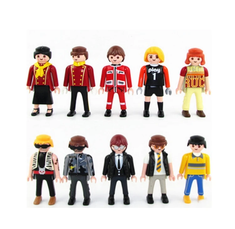 1 шт. фигурки Playmobil игрушки Оригинальные мини кирпичи Пираты Рыцари полицейские