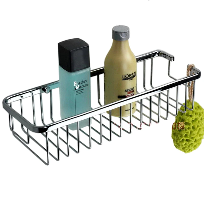 Shower Caddy Bath Basket Storage Shelf Hanging Organizer Rustproof Wall