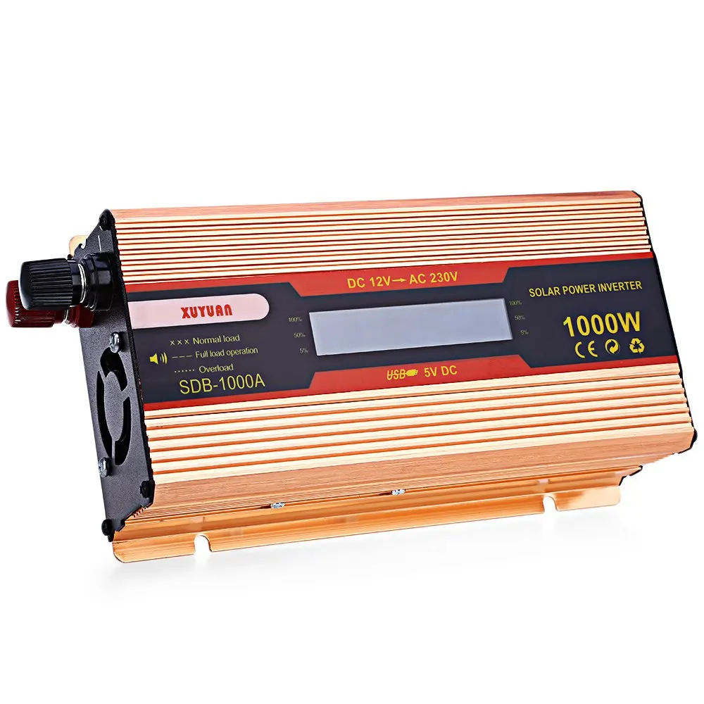 

1000 W DC 12 V to AC 230 V high Quality Solar Power Inverter Car Automotive Power Converter Hot Selling