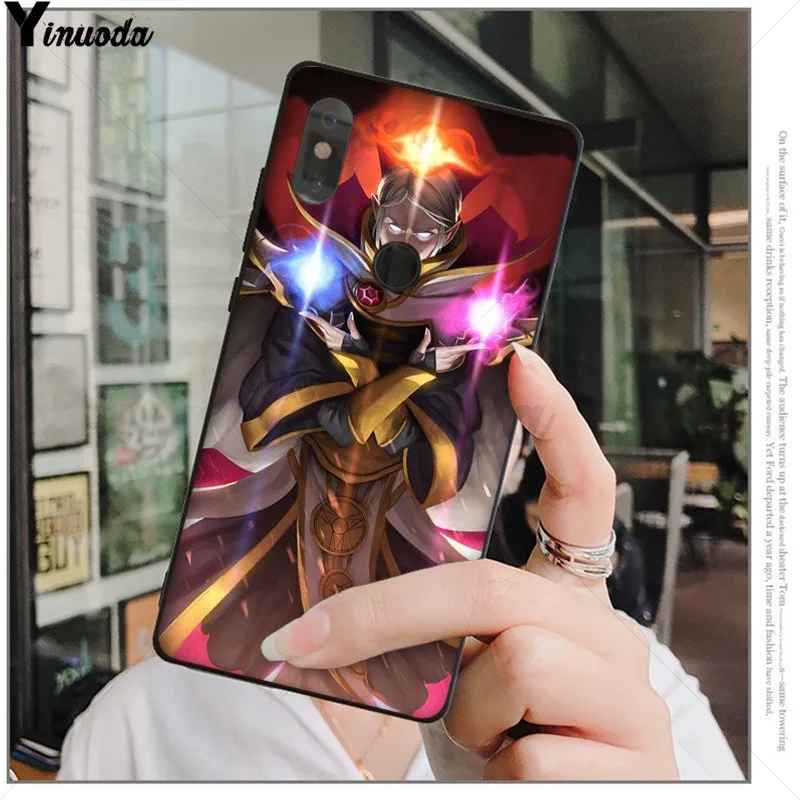 A10 Yinuoda Shadow Fiend Dota 2 DIY окрашенный чехол для телефона для Xiao mi Red mi 5 5Plus Note4 4X Note5 6A mi 6 mi x2 mi x2S - Цвет: A10
