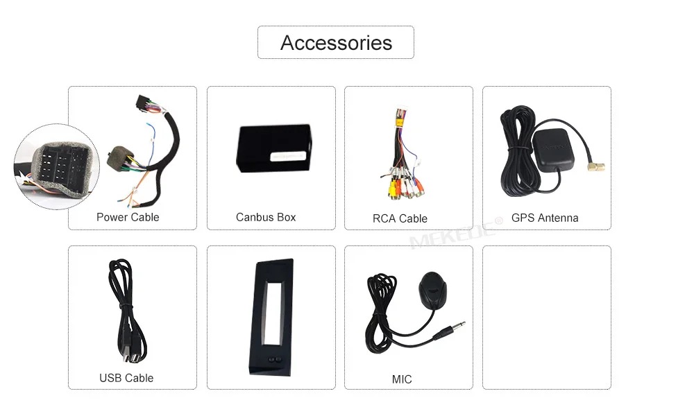 Excellent MEKEDE Android 9.0 Car Multimedia Player For RENAULT Megane Fluence 2002-2008 WIFI GPS Navigation 1 Din Car Radio Stereo DVD SD 4