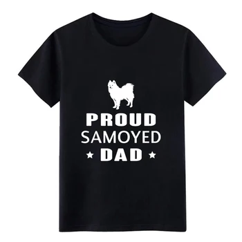 

Men's Samoyed t shirt create Short Sleeve Crew Neck slim Cute fashion Spring Autumn Novelty shirt