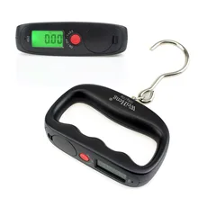 NEWACALOX 50kg x 10g Mini Portable Electronic Scale Weight Luggage Scale Digital Fishing Travel Stainless Steel