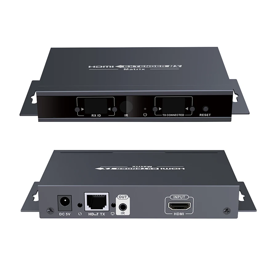 HDbitT HDMI Extender Matrix 120m/394ft up to 99 pcs transmitters and