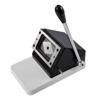 

1PC Factory Customized Heavy Duty Die Cutter for Cutting Paper Card PVC Card Cutter Photo Die Cutter 86 * 54 MM rounded corne