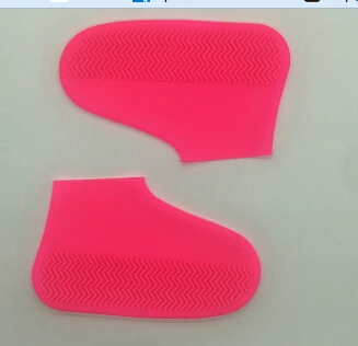2 шт Hands-Free Boot автоматический шаг носок бахилы водонепроницаемые противоскользящие Многоразовые Один Шаг бахилы - Цвет: Розовый